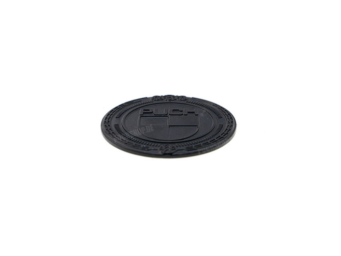 Badge / emblem Puch logo black 47mm RealMetal